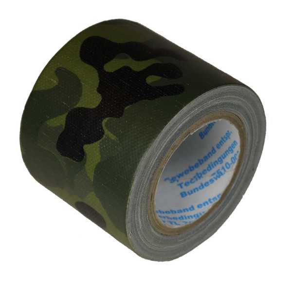 Gewebeband, BW flecktarn neu (50 mm x 5 m)