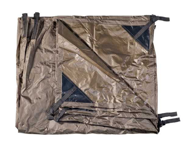 Tarp Basha, steingrau (3,0 x 3,0 m)