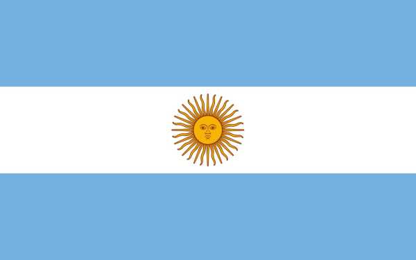 Flagge, Argentinien neu (90 x 150 cm)