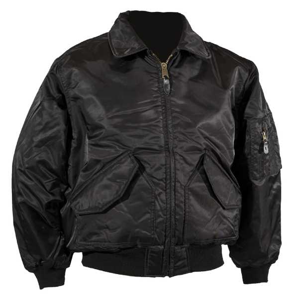 Pilotenjacke, US CWU schwarz neu