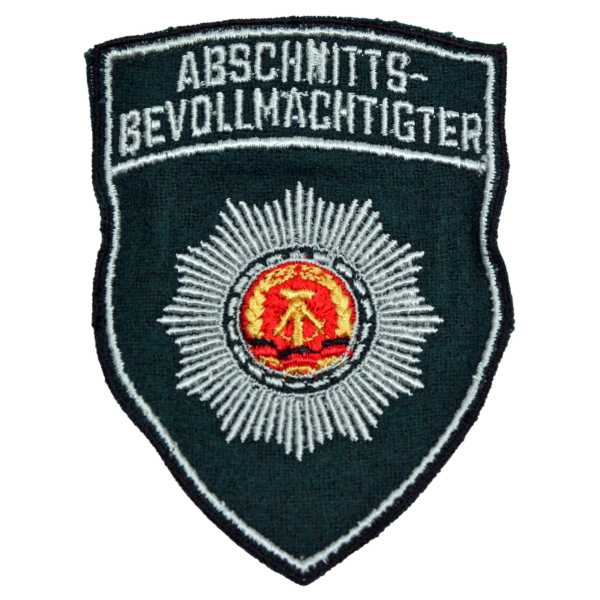 Ärmelabzeichen, DDR NVA ´Abschnittsbevollmächtigter´ neuw.