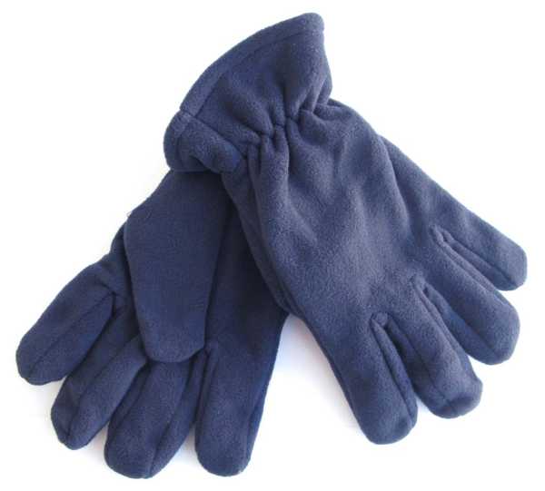 Fleece-Handschuhe, Thinsulate blau neu