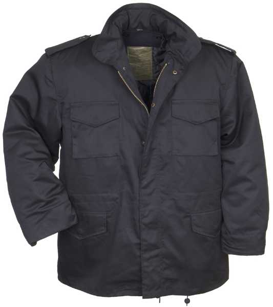 Feldjacke, US M65 schwarz neu