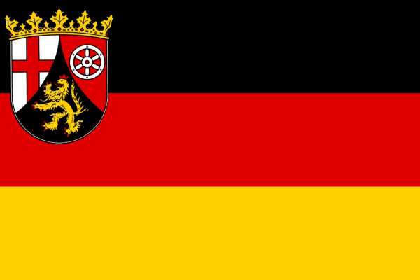 Flagge, Rheinland-Pfalz neu (90 x 150 cm)