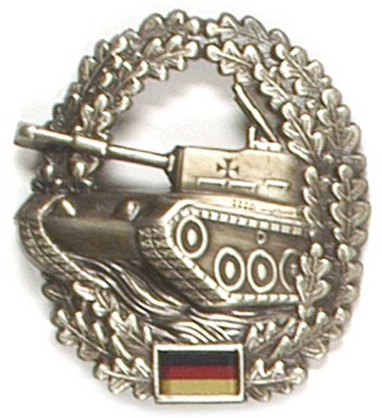 Barettabzeichen, orig. Bw ´Panzertruppe´ neu