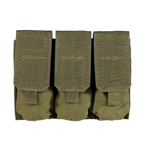 Mag Pouch, Triple M4/M16 Blackhawk oliv neuw.