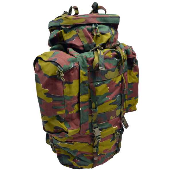 Rucksack, (B) Yigsaw-camo 120 l neuwertig