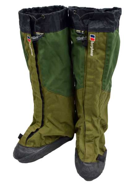 Gamaschen, (NL) ´Berghaus´ oliv gebr./rep.