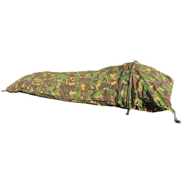 Biwaksack, (NL) Bivy DPM-camo mit Gestänge gebraucht