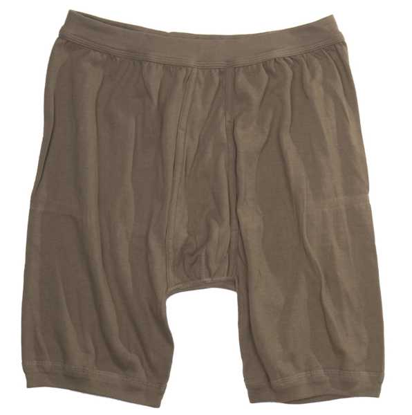 Unterhose (Tr.), orig. BW kurz khaki neuw.