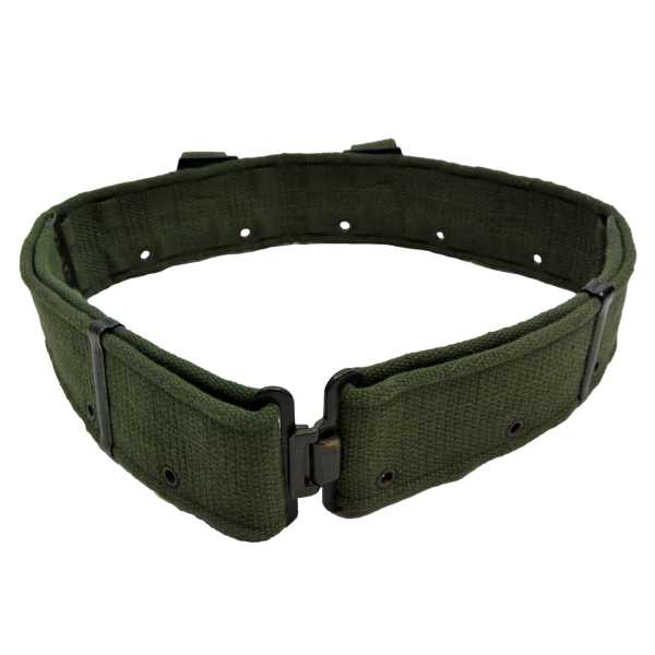 Webbing Belt, (NL) M58 oliv gebraucht