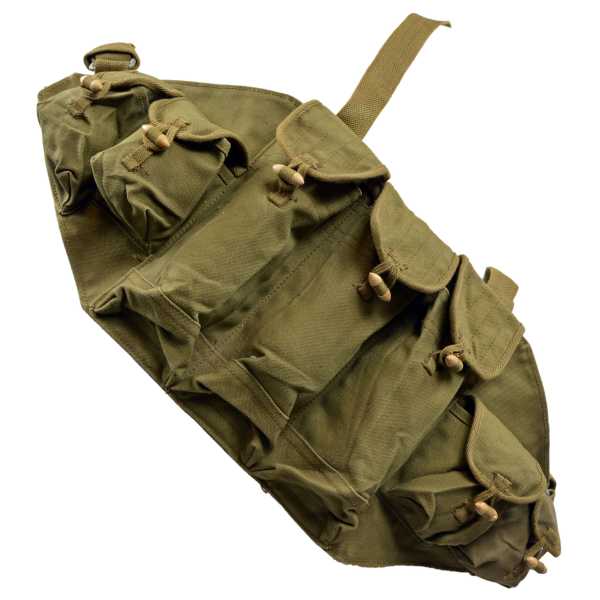 Chest Rig, "Chicom" AK Typ 3 oliv gebraucht