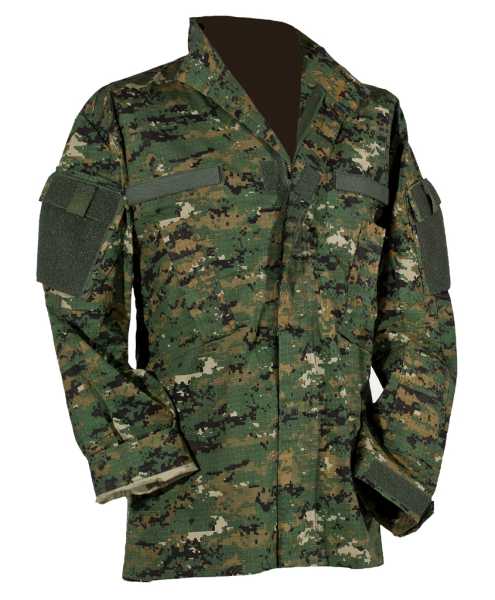 Feldjacke, US ACU digital-woodland neu