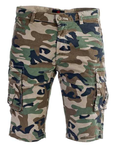 Cargo Shorts, "Eagle" Vintage woodland