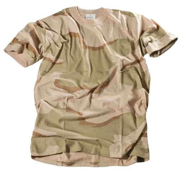 T-Shirt, Kinder 3-Farben desert neu