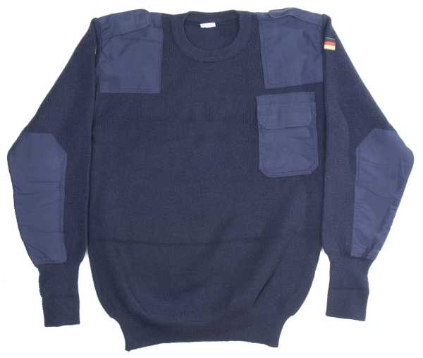 Pullover, Bw blau gebraucht/rep.