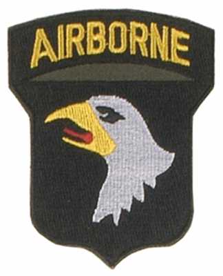 Stoffabzeichen, US 101. LL-Division Airborne