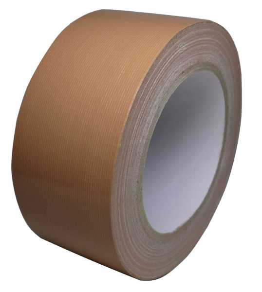 Gewebeband, Bw sandbeige neu (50 mm x 50 m)