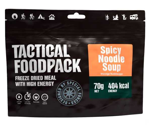 Tactical Foodpack, Spicy Noodle Soup 70 g