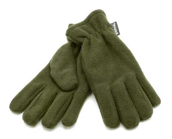 Fleece-Handschuhe, Thinsulate oliv neu