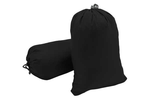 Packsack für Poncholiner, (NL) schwarz gebr.