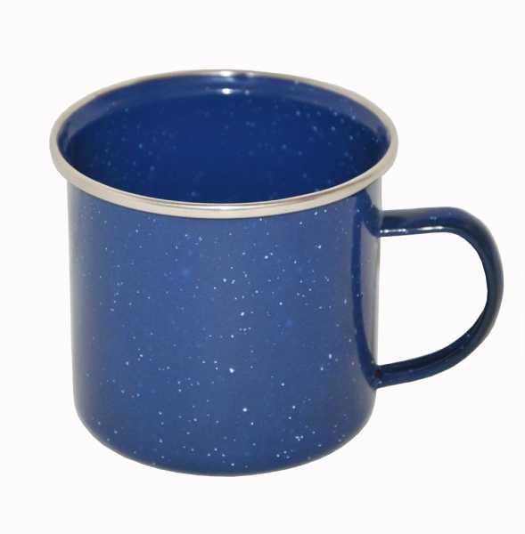 Tasse, Emaille blau neu (350 ml)