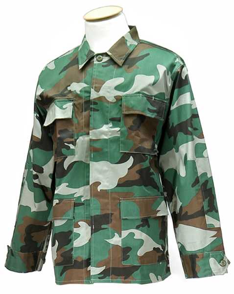 Rangerjacke, US BDU woodland neu