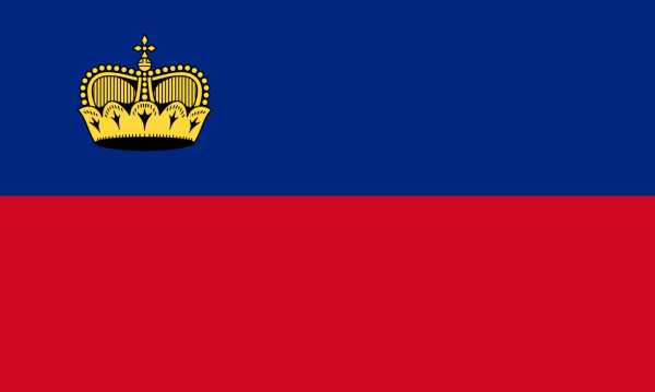 Flagge, Liechtenstein neu (90 x 150 cm)