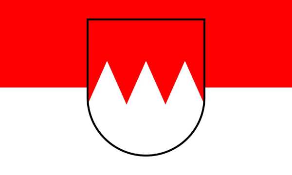 Flagge, Franken / Wappen (60 x 90 cm)