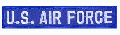 Stoffabzeichen, US Air Force blau neu