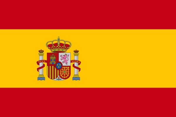 Flagge, Spanien neu (90 x 150 cm)