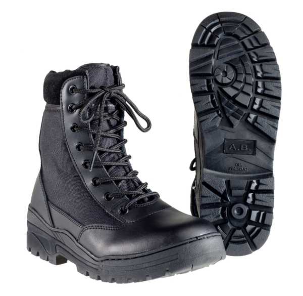 Outdoor-/Tactical-Boots m. RV, (AB) schwarz