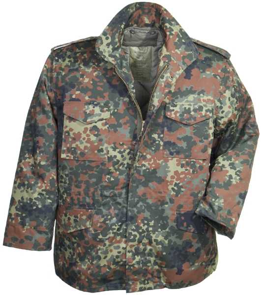 Feldjacke, US M65 flecktarn neu