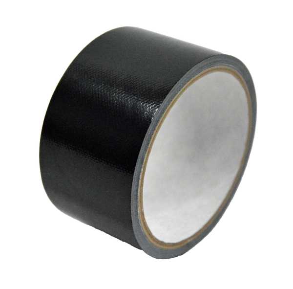 Gewebeband, schwarz neu (50 mm x 5 m)