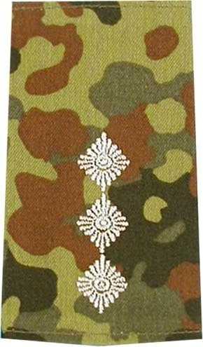 Rangabzeichen, Bw Heer flecktarn/silber Hauptmann