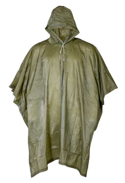 Regenponcho, Vinyl oliv neu