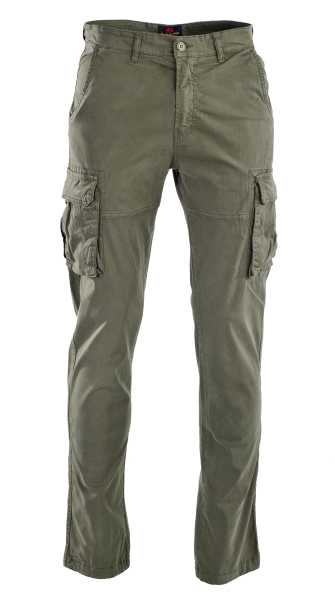 Cargo Trousers, "Eagle" Vintage oliv