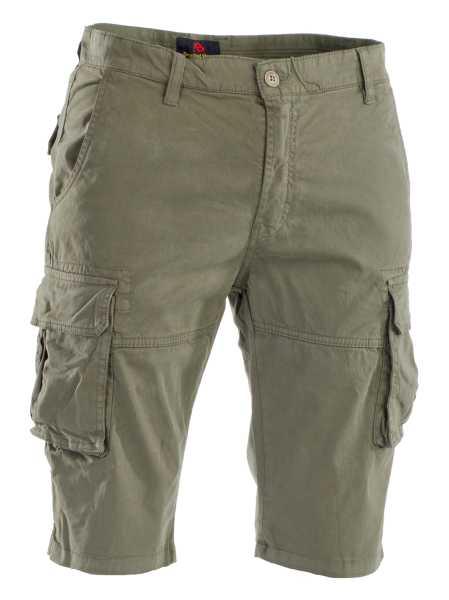 Cargo Shorts, "Eagle" Vintage oliv