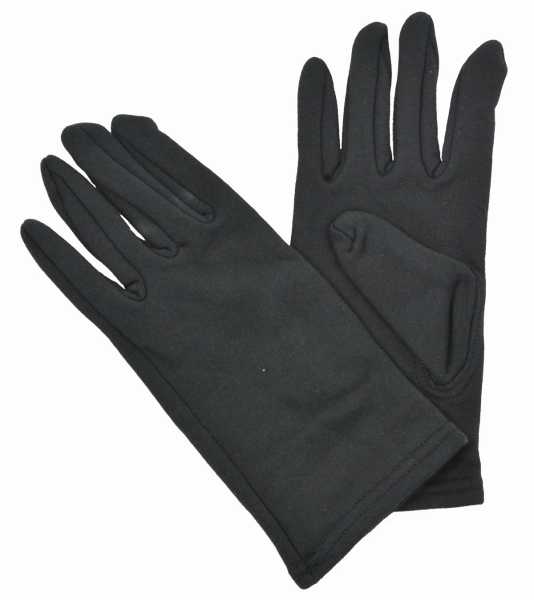 Fingerhandschuhe, (PL) schwarz neu