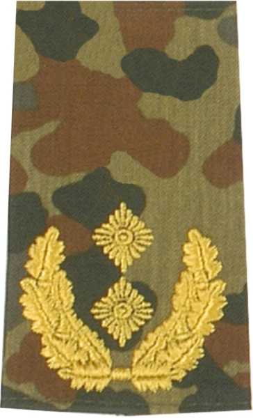 Rangabzeichen, Bw Heer flecktarn/gold General-Major