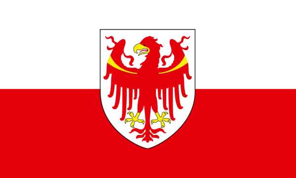 Flagge, Südtirol neu (90 x 150 cm)