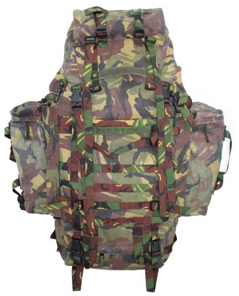 Rucksack, (NL) DPM-tarn 130 l gebraucht