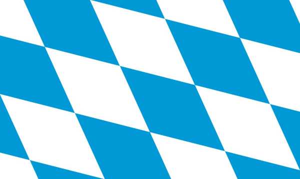 Flagge, Bayern "Raute" neu (90 x 150 cm)