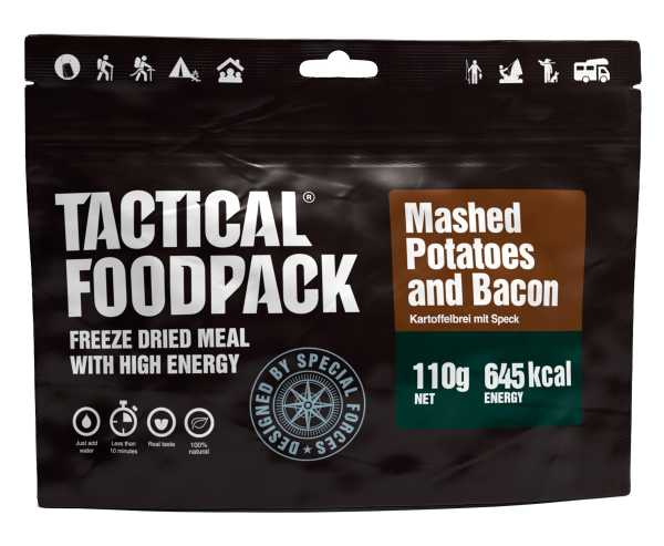 Tactical Foodpack, Mashed Potatoes and Bacon 110 g