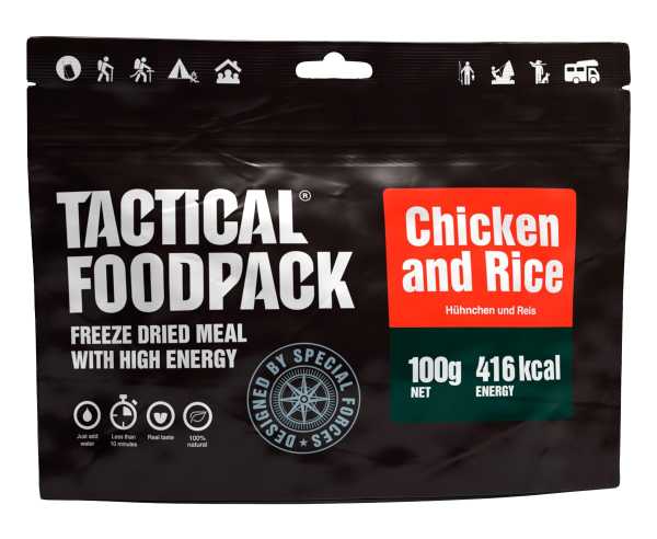 Tactical Foodpack, Chicken and Rice 100 g