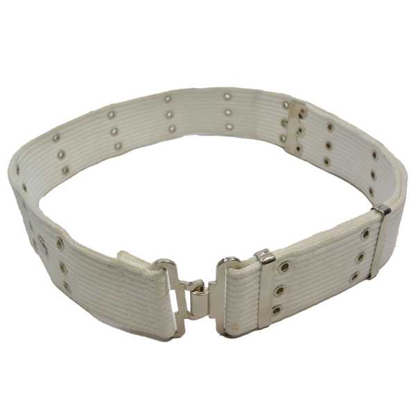 Webbing Belt, (NL) weiß gebraucht